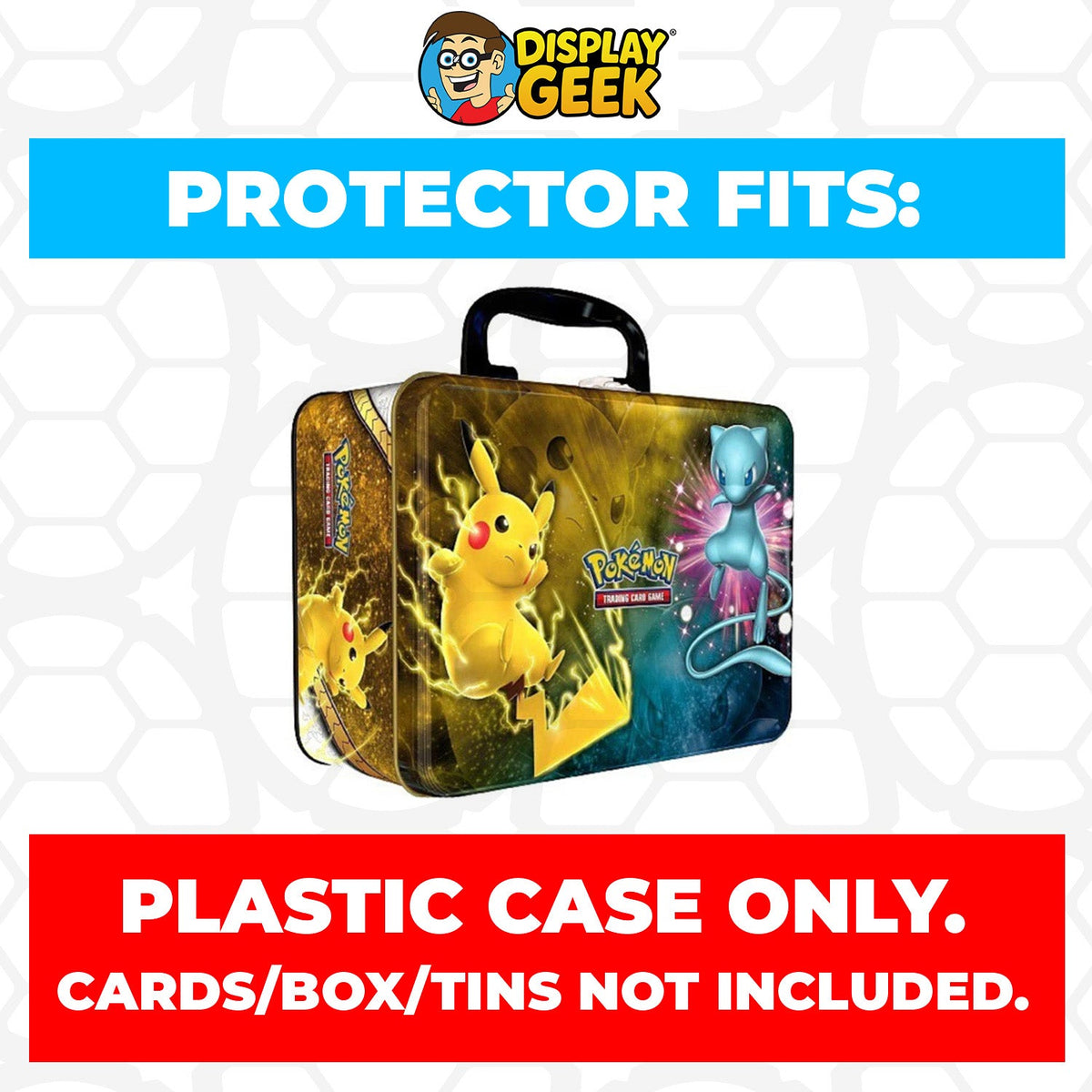 Plastic Protector for Pokemon TCG Collector Chest 2017 Pikachu 