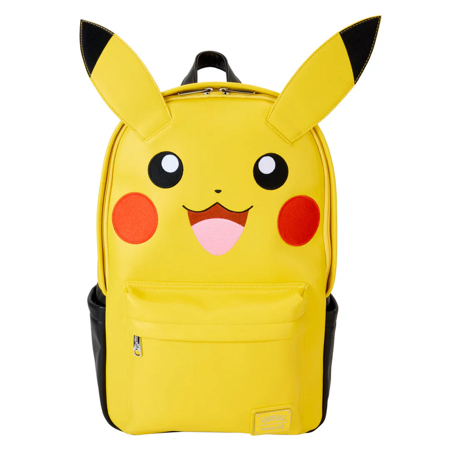 *CLEARANCE!* Pokemon Pikachu Full Size PU Leather Backpack by Loungefly