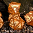 Polynesian Lava Glass Dice Set - Dice Around the World Collection