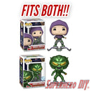 Pop Shelf for Green Goblin | Fits Funko Pop! Green Goblin from Spider-Man No Way Home | Comes with command strip | No drilling or screws