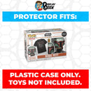 Pop Protector for Pop & Tee Boba Fett Metallic #462 Funko Box