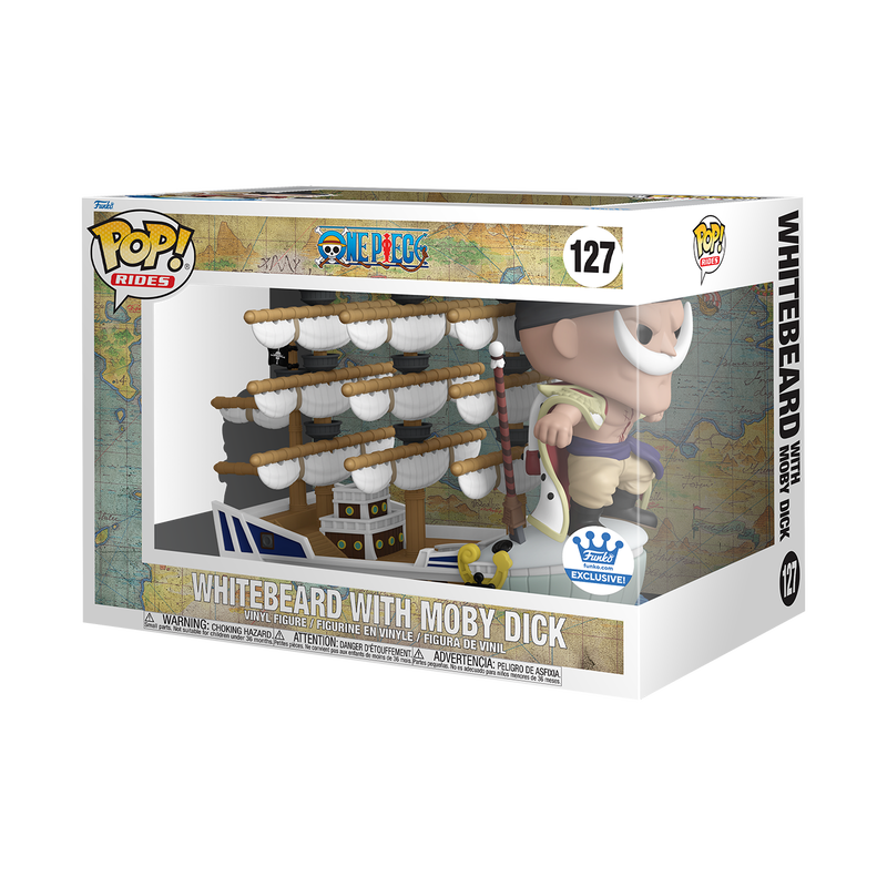 PREORDER (Estimated Arrival FEBRUARY 2025) POP! Animation: One Piece - Deluxe Whitebeard with Moby Dick Funko Shop Exclusive