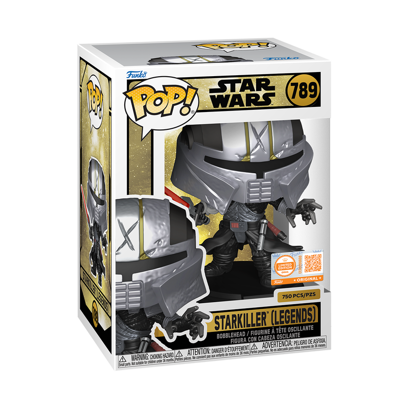 LE750 (GRAIL) Star Wars Pop! Starkiller (Legends) Masked with Pop! Protector (Est. Arrival: September 2025)