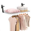 Portable Clothes Drying Rack Aluminum Towel Rack with Adjustable and Foldable Brackets