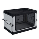 Collapsible Soft Dog Crate with 4 Mesh Doors - Large