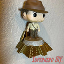 Pyramid Display Stand or Shelf for Indiana Jones or Namor Funko Pop - Mayan Pyramid Inspired Pop Vinyl Collectible Accessory