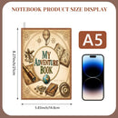 Personalized My Adventure Book | Custom Name A5 Travel Journal