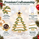 Personalized Photo Projection Christmas Tree Ornament