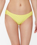 Jessica Simpson Sweet Tooth Solids Shirred Hipster Bikini Bottoms