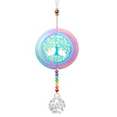 Personalized Photo Projection Tree of Life Suncatcher