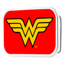 Wonder Woman Logo Framed FCG Red - Chrome Rock Star Buckle