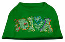 Pet Dog & Cat Shirt Rhinestone, "Technicolor Diva"
