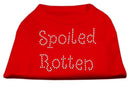 Pet Dog & Cat Shirt Rhinestone, "Spoiled Rotten"