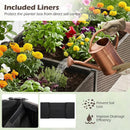 Raised Garden Bed with Legs and Removable Liner - 73 Inch