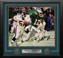 Randall Cunningham Running v. the Giants Philadelphia Eagles Autographed 16x20 Framed Football Photo