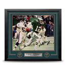 Randall Cunningham Running v. the Giants Philadelphia Eagles Autographed 16x20 Framed Football Photo