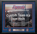 New York Rangers Custom NHL Hockey 16x20 Picture Frame Kit (Multiple Colors)