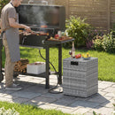 Rattan Propane Tank Cover Patio Hideaway Tank Side Table