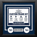 Tampa Bay Rays Custom MLB Baseball 8x10 Picture Frame Kit (Multiple Colors)