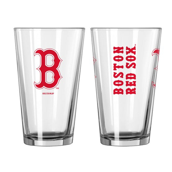 Boston Red Sox Game Day Pint Glass