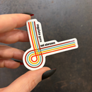 Regulate Guns Not Uteruses Pro-Choice Vinyl Sticker