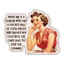 Retro Ladies Sticker Bundle | Glossy Die Cut Vinyl Sticker