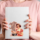 Retro Ladies Sticker Bundle | Glossy Die Cut Vinyl Sticker