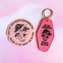 Return to the Forest Motel Style Keychain š š³ (NEW STYLE)