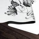 Tribal Koi Black and White Playmat