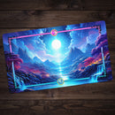 Purple Moon Landscape Playmat