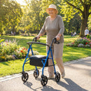 Rollator Walker with Seat and Height Adjustable Handles