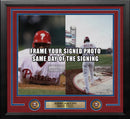 Jimmy Rollins Philadelphia Phillies 2008 World Series Photo Horizontal Frame Kit
