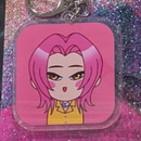 K-POP DEMON HUNTERS Chibi Keychain – Individual Member Series