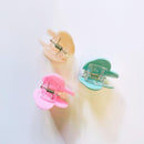 Romantic Set of 3 Mini Heart Claws in Heart Shaped Gift Box