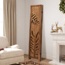 Room Divider 5.6 FT Folding Partition Stand with Double Action Metal Hinges