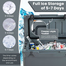 Rotomolded Cooler with Integrated Cup Holders and Bottle Opener