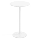 Round Bistro Table 40 Inch Bar Height Tall Coffee Cocktail Table