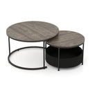 Round Coffee Table Set of 2