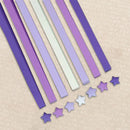 Lucky Star Origami Paper Strips Set – 540 Sheets, 27 Colors