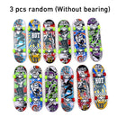 Maple Wood Finger Skateboard Toy | Mini Puzzle & Anti-Stress Gift
