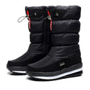 Winter Boots for Women Fashion Thick Plush Waterproof Non-slip Boots Couple Winter Shoes High Quality Warm Fur Boots New Zapatos