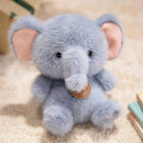 Cute Sitting Animal Plush Toys – Red Panda, Fox, Sloth & More