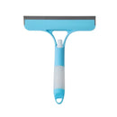 3 in 1 Window Cleaning Squeegee Multi Function Glass Mirror Wiper with Spray Bottle Microfiber Scrub Household Car Cleaner Tools