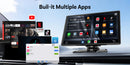 OTTOCAST CarPlay Screen 9.0" INCH 4K Car Touch Screen Wireless Carplay Android Auto Radio DVR GPS Video Built-in Youtube Netflix