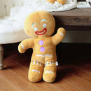 Gingerbread Man Christmas Plush Toy – Soft Stuffed Cookie Doll for Kids