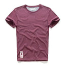 Men's T-shirt Men's clothing Causal Cotton Basic Tshirt Male streetwear Short sleeve tee Man Y2k Tops Oversized Graphic T-shirts