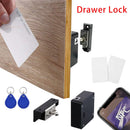Invisible RFID Cabinet Lock, Hidden Electronic Lock for Wooden Cabinets