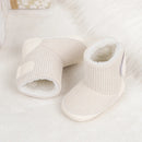 Newborn Baby Winter Boots – Soft Corduroy Booties