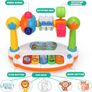 Baby Piano Musical Toy – Light-Up Keyboard & Rotating Music Toy