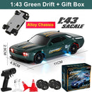 1/64 High-Speed Drift RC Car 4WD Remote Control Mini Racing Toy